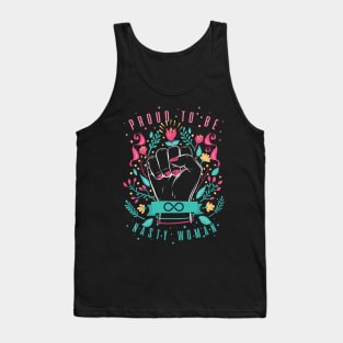 'Proud To Be A Nasty Woman' Awesome Feminism Rights Tank Top